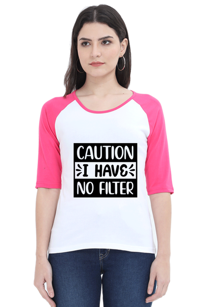 Women's Full Sleeve Raglan T-Shirts