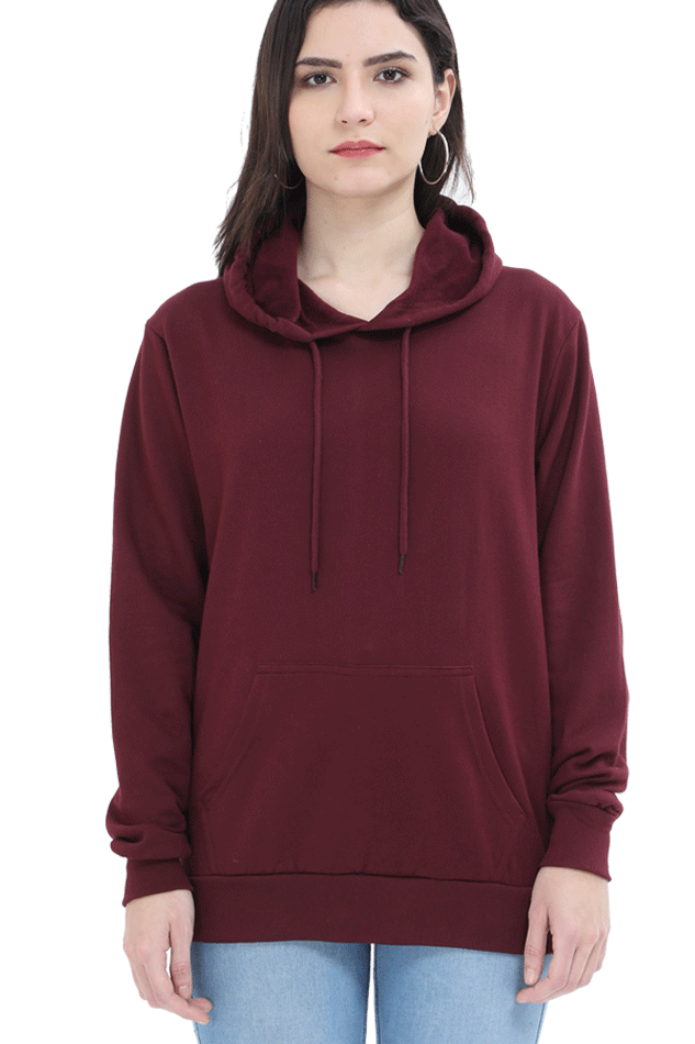 Unisex Hooded SweatShirt Maroon