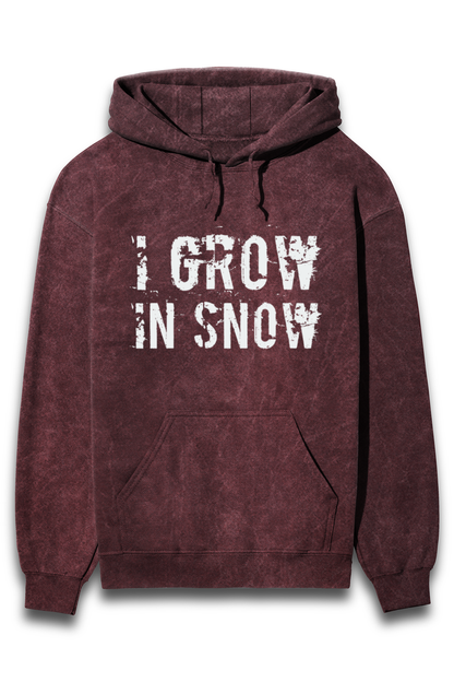 Grow In Snow - Hooded Sweatshirt