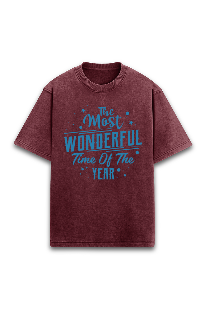 The Most Wonderful Time Oversized T-Shirt