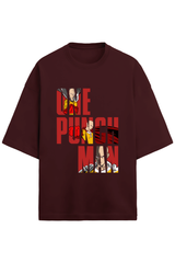 One Punch Man Terry Oversized T-Shirt