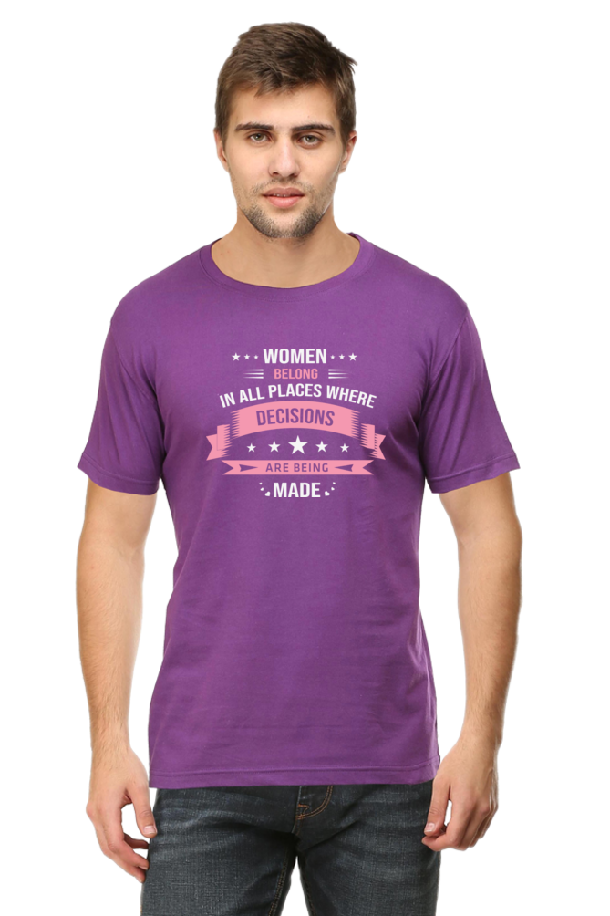 Men Belong Everywhere Premium T-Shirt