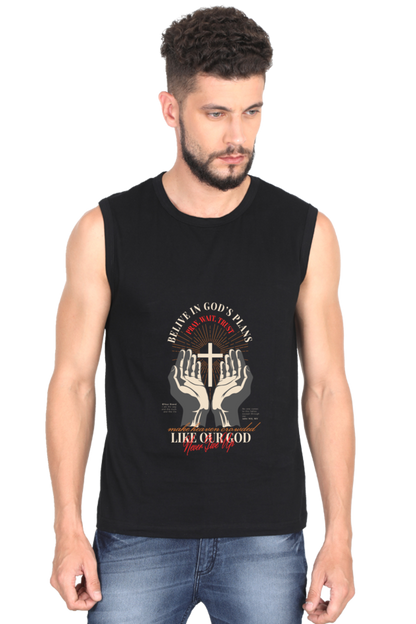 Men's Premium 100% Cotton Gym Vest