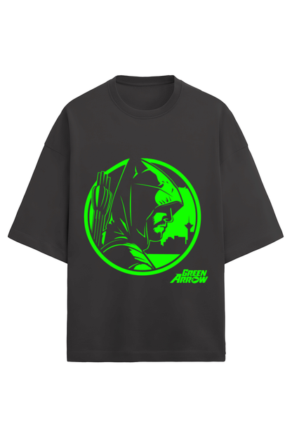 Green Arrow Terry Oversized T-Shirt