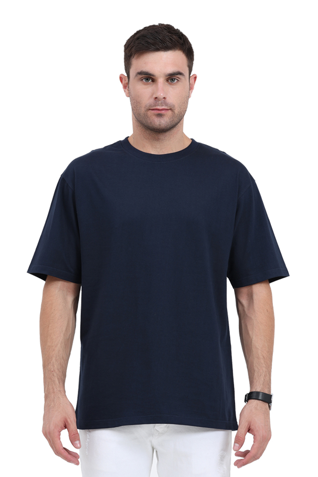 Premium Oversized T-Shirt Navy Blue