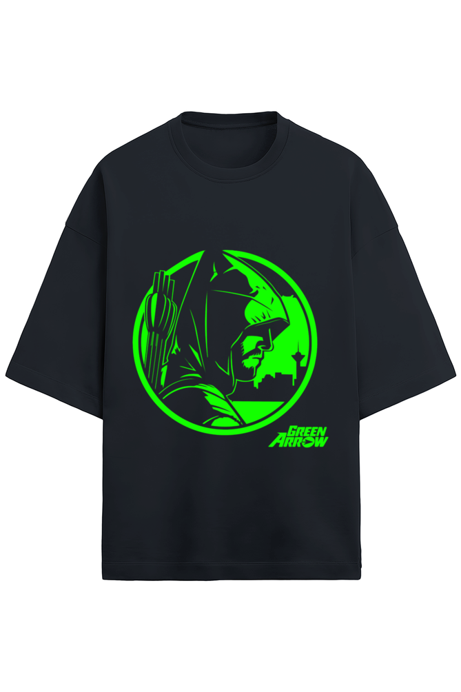 Green Arrow Terry Oversized T-Shirt