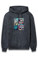 Streetwear Acid Wash Hoodie Sweatshirt