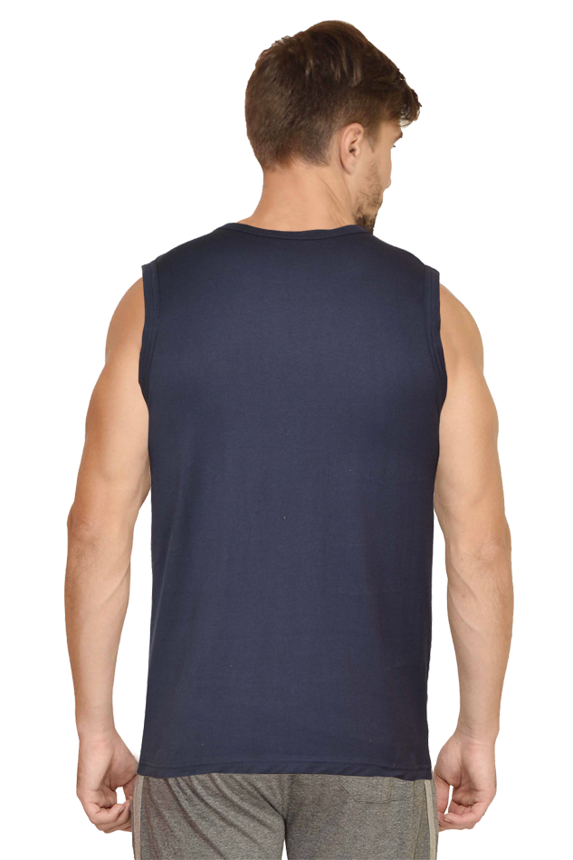 Men's Premium 100% Cotton Gym Vest