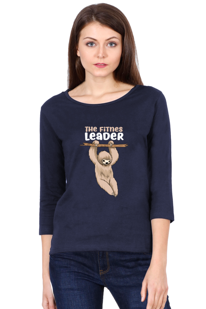 All Weather Round neck 3/4 Sleeve Cotton T-shirt for Women