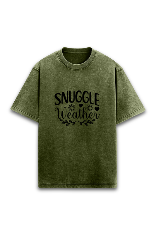 Winter is Snuggle Oversized T-Shirt