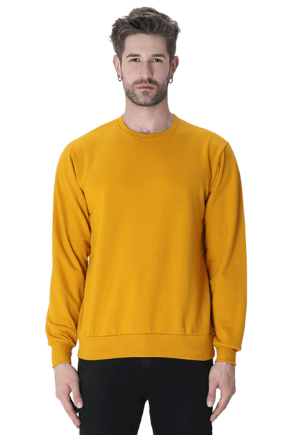 Unisex Sweatshirts Mustard Yellow