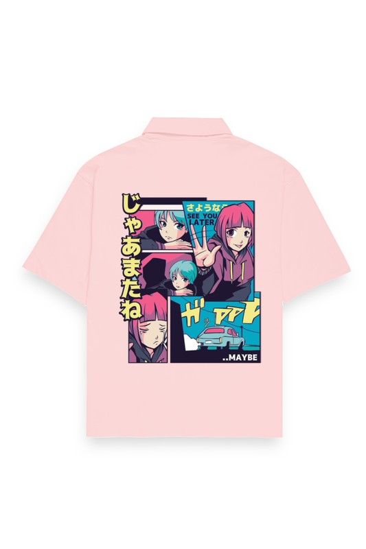 Anime - Pure Cotton Oversized Shirts