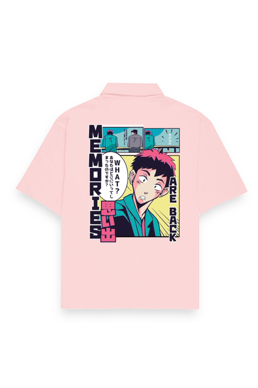 Anime - Pure Cotton Oversized Shirts