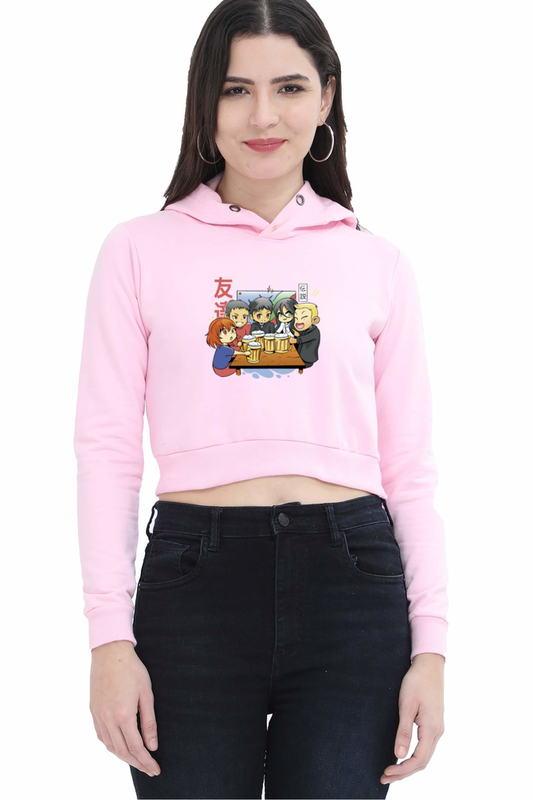 Women's Crop Hoodies