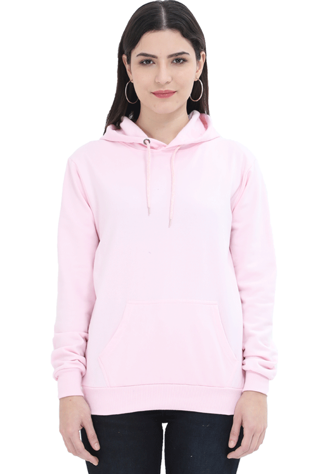 Unisex Hooded SweatShirt Light Baby Pink