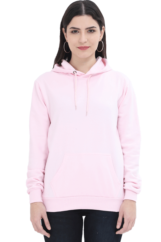 Unisex Hooded SweatShirt Light Baby Pink