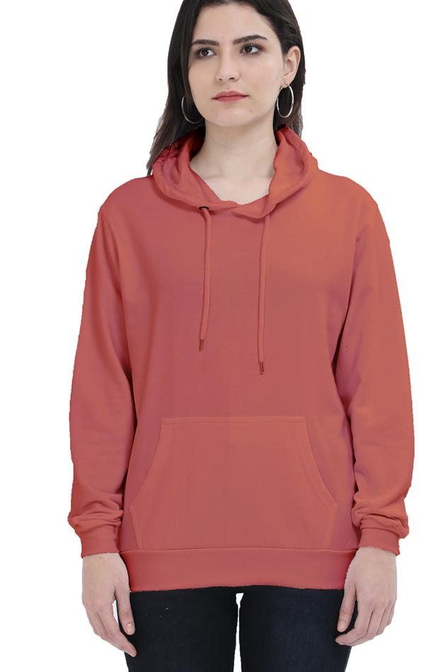 Unisex Hooded SweatShirt Coral