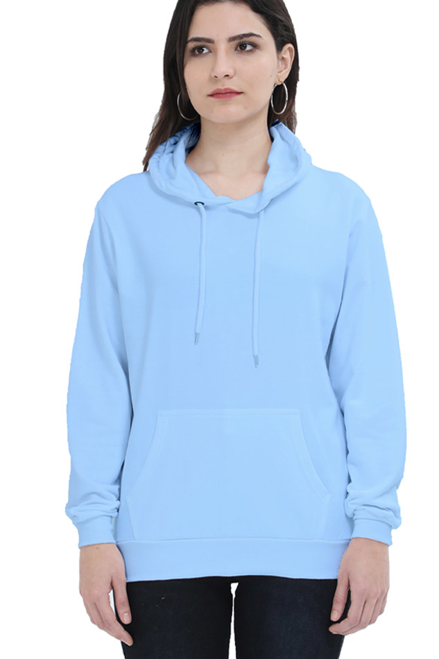 Unisex Hooded SweatShirt Baby Blue