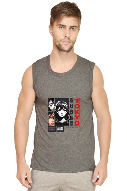 Men's Premium 100% Cotton Gym Vest