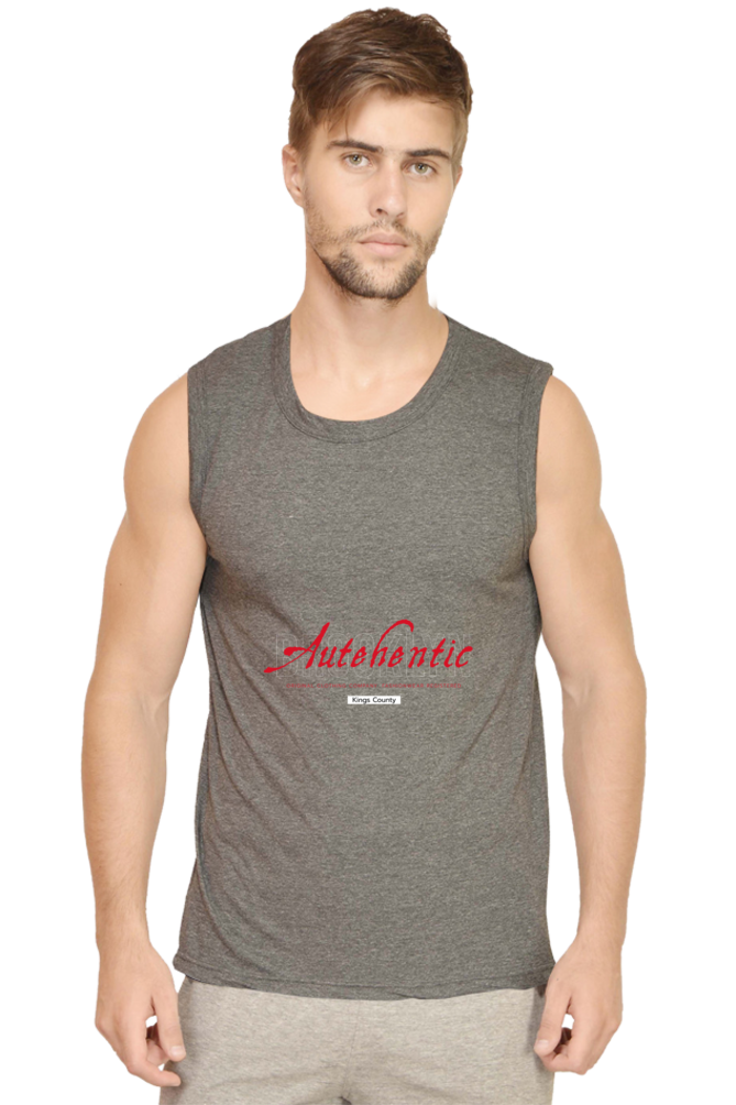 Men's Premium 100% Cotton Gym Vest