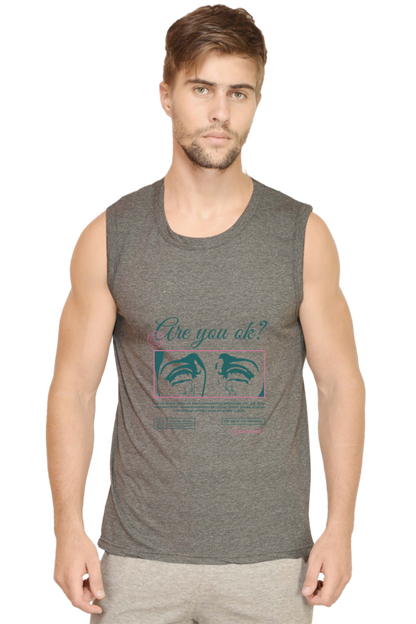 Men's Premium 100% Cotton Gym Vest