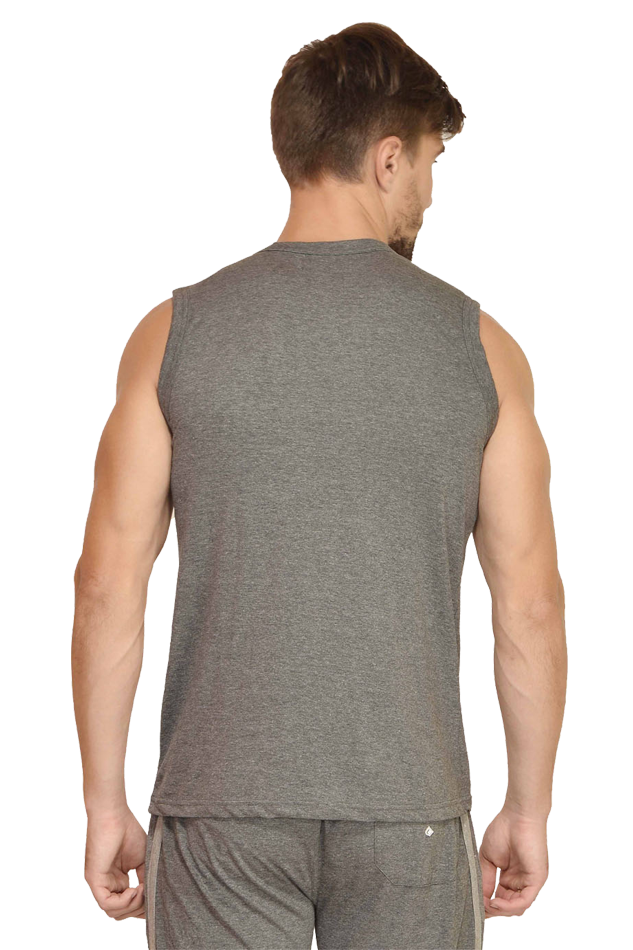 Men's Premium 100% Cotton Gym Vest