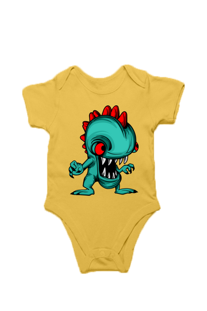 Cute Monster Romper in 4 Colors