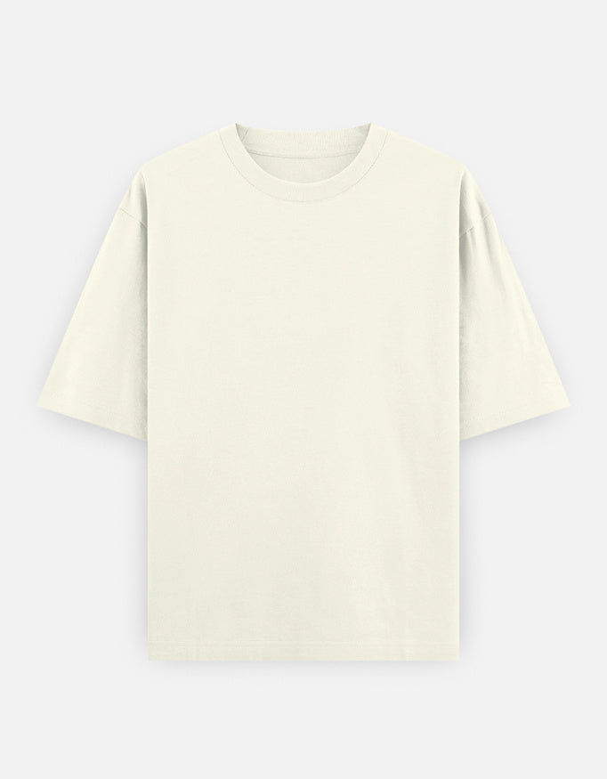 Off White Sweat Oversized Combo Set
