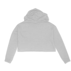 Premium Women’s Crop Hoodie in Grey