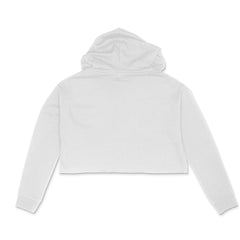 Premium Women’s Crop Hoodie in White