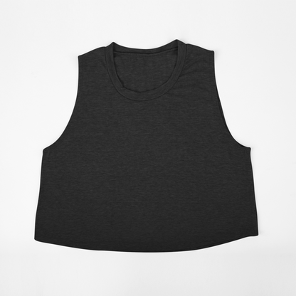 Female Crop Top Black