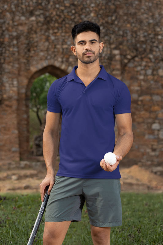 Male Polo Half Sleeve Royal Blue