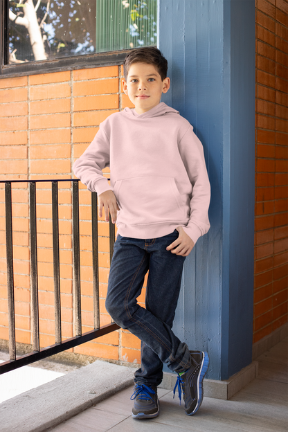 Boys Hooded SweatShirt Baby Pink