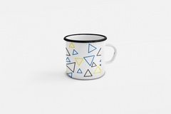 11 Oz Enamel Mug – Fade-Proof & Dishwasher Safe