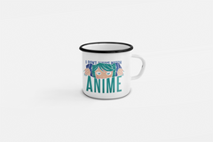 11 Oz Enamel Mug – Fade-Proof & Dishwasher Safe