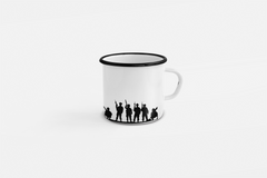 11 Oz Enamel Mug – Fade-Proof & Dishwasher Safe