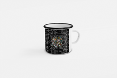 11 Oz Enamel Mug – Fade-Proof & Dishwasher Safe