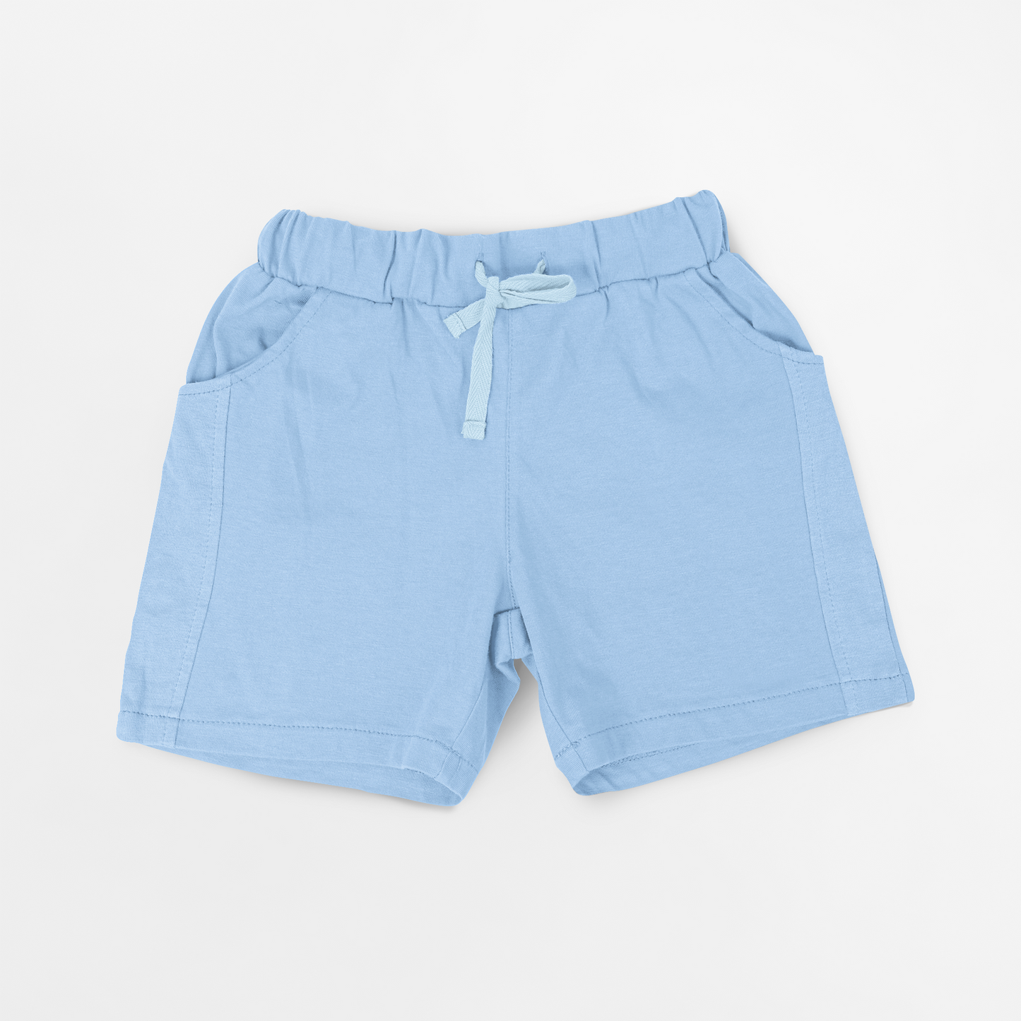 Shorts in Baby Blue Color