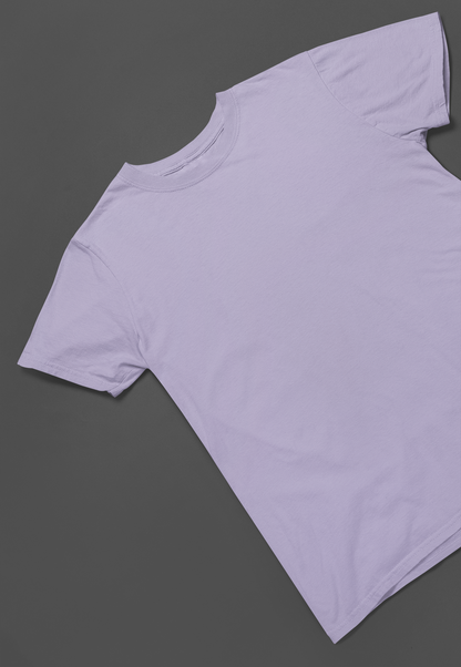 Premium T-Shirt - Half Sleeve in  Lavender