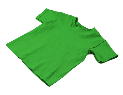 Boy's premium half sleeve t-shirt in Flag Green