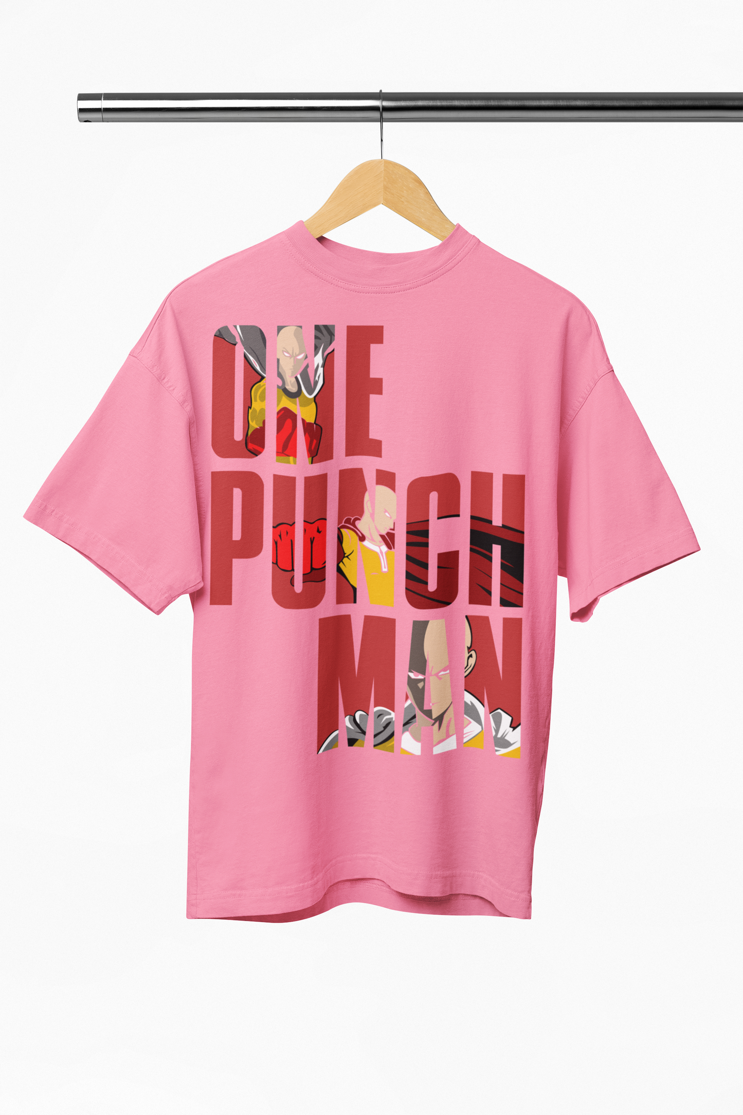 One Punch Man Terry Oversized T-Shirt