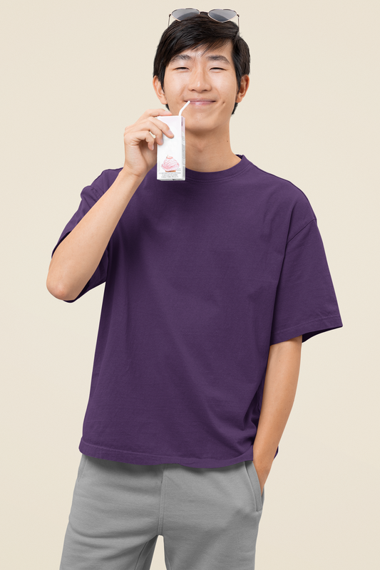 Premium Oversized T-Shirt Purple