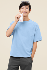 Premium Oversized T-Shirt Baby Blue