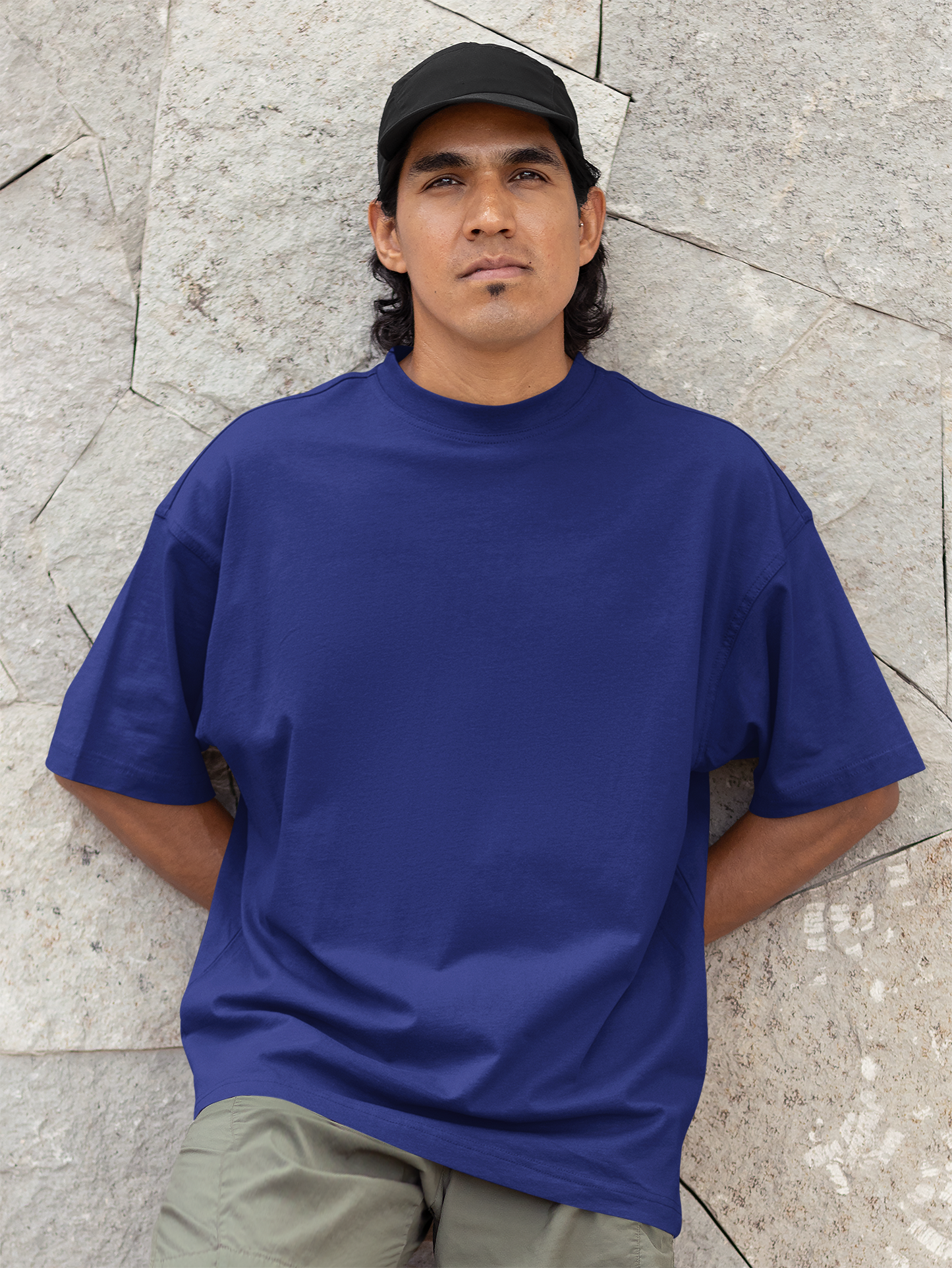 Premium Oversized T-Shirt Royal Blue