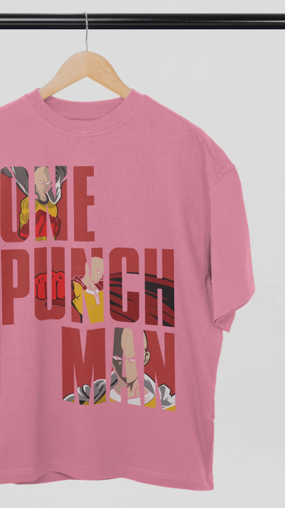 One Punch Man Terry Oversized T-Shirt