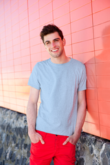 Premium T-Shirt - Half Sleeve in Baby Blue