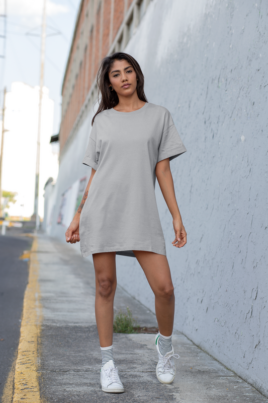 Female T-Shirt Dress White