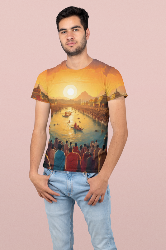 🌟 Kumbh se Kumbh Tak - Premium Print T-Shirt 🌟