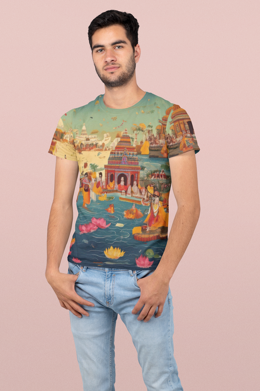 🌟 Kumbh se Kumbh Tak - Premium Print T-Shirt 🌟