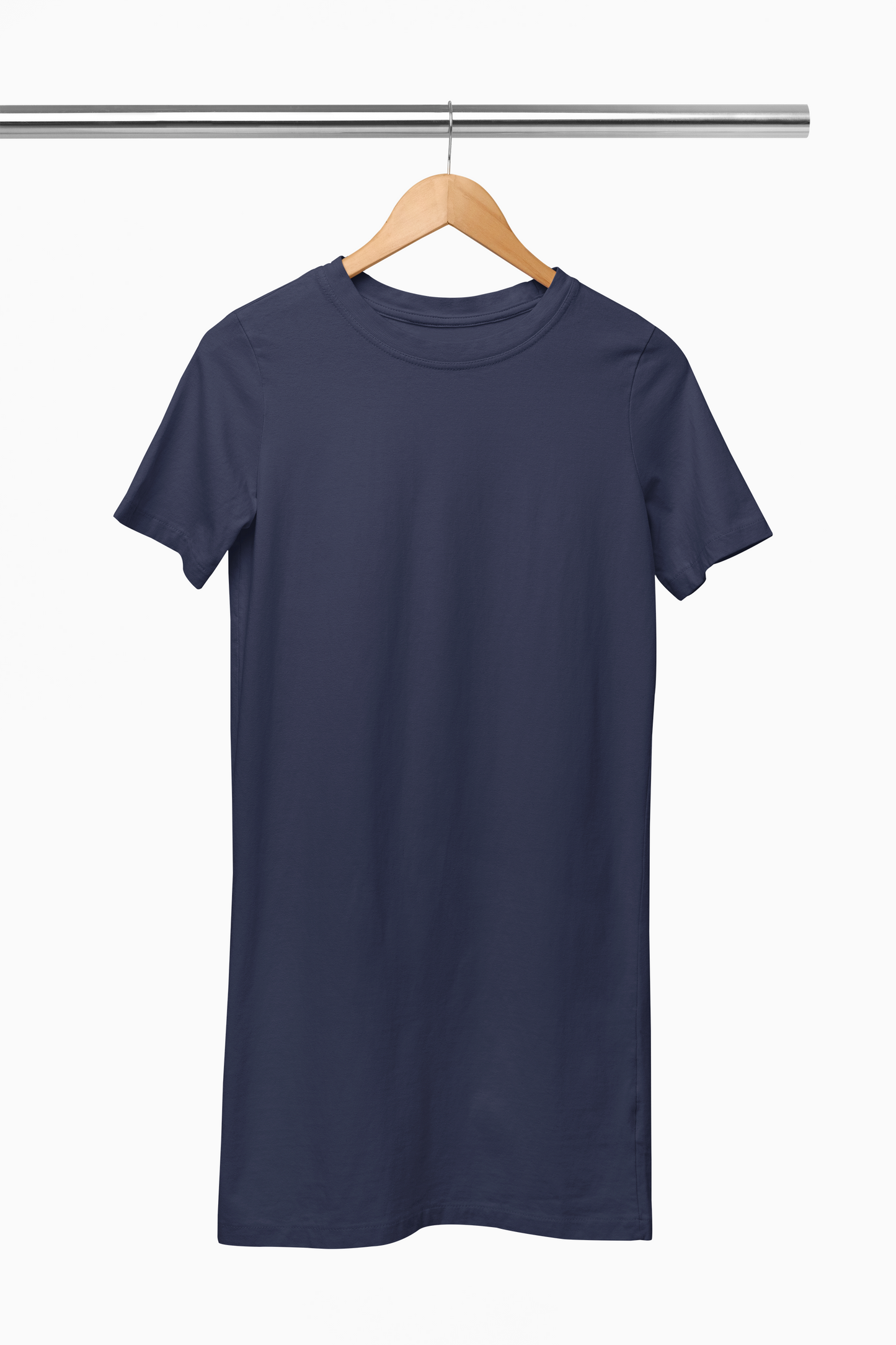 Female T-Shirt Dress Navy Blue